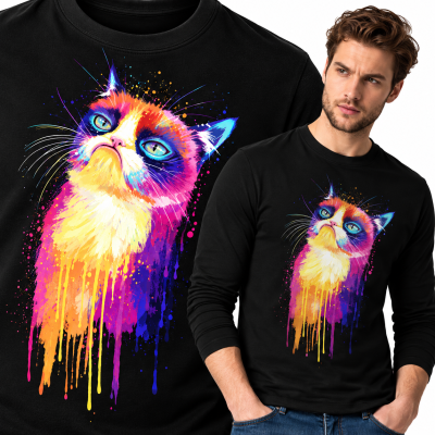 LONGSLEEVE ZWIERZĘTA  KOT